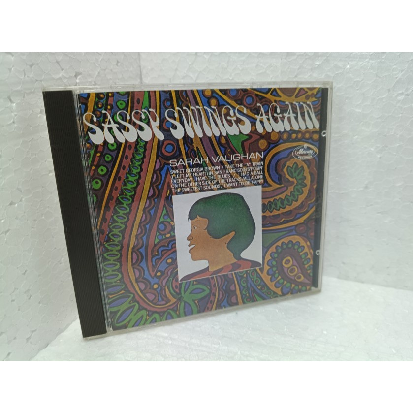 CD Sarah Vaughan - Sassy Swings Again (1983) Mercury (Importado Alemanha)