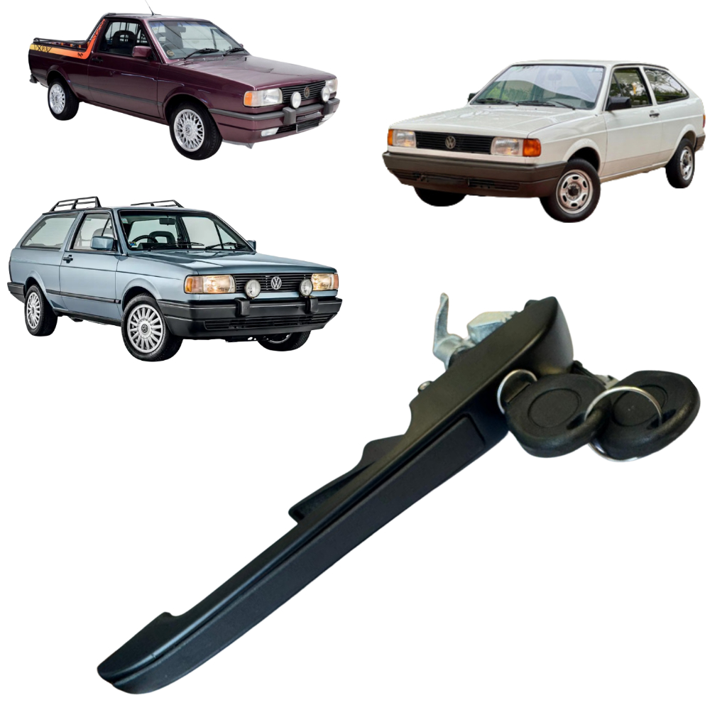 Maçaneta Externa da Porta Gol Quadrado Parati Voyage Saveiro 1987 a 1995 em Oferta na Shopee