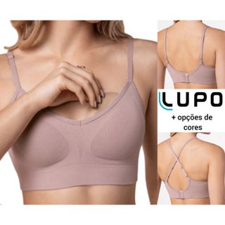 Sutiã Loba Essencial Bojo Removível Sem Costura Lupo 41116 em Oferta na Shopee