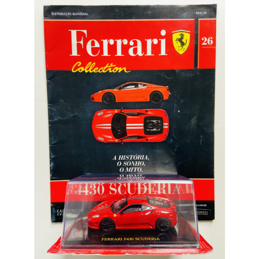 Miniatura Ferrari F430 Scuderia (Lacrada) - 2007 - F1 - Fórmula 1 - 1:43