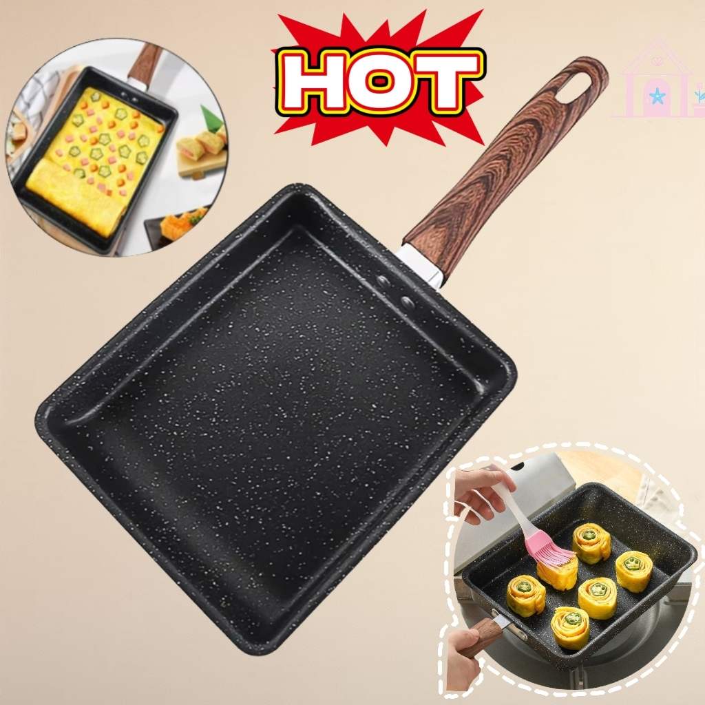 Frigideira antiaderente, pode ser usada para ovos fritos, carne, lanches, hambúrgueres e outras finalidades