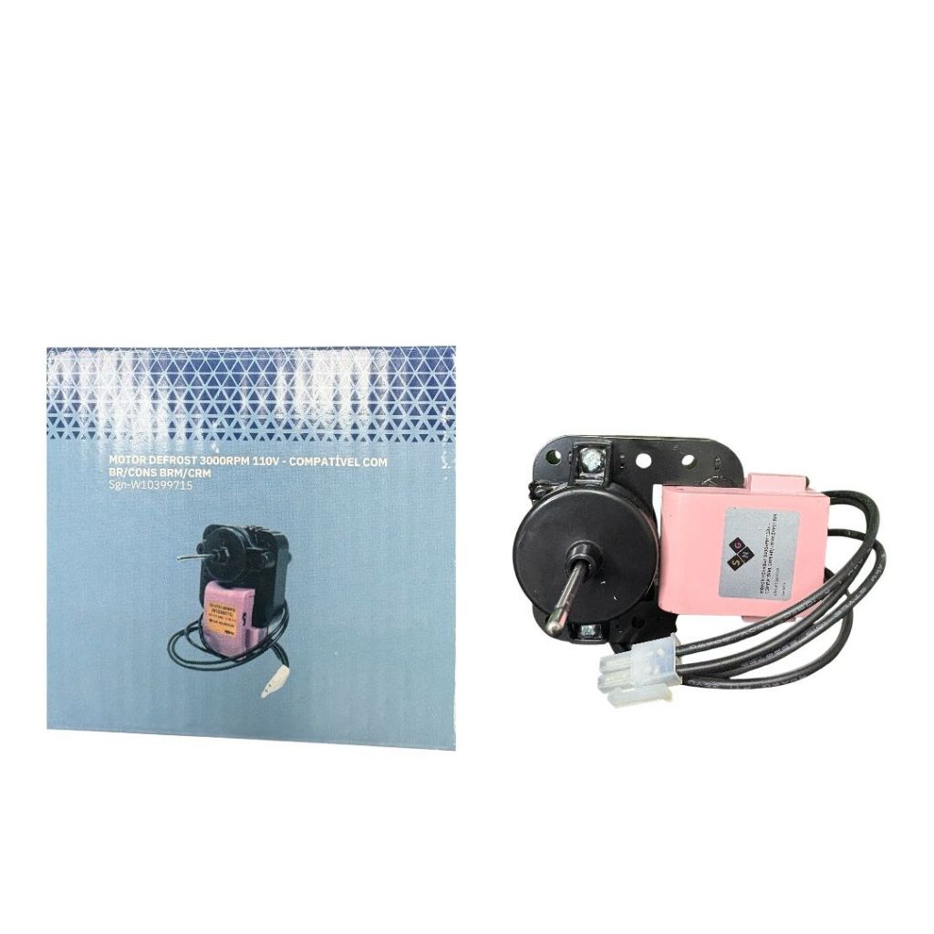 Motor Ventilador Compatível com Geladeira Brastemp/Consul BRM35/BRM42 110v w10399715