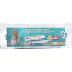 Kit Saúde Oral Virbac Sabor Frango (Necessaire + Pasta + Escova)