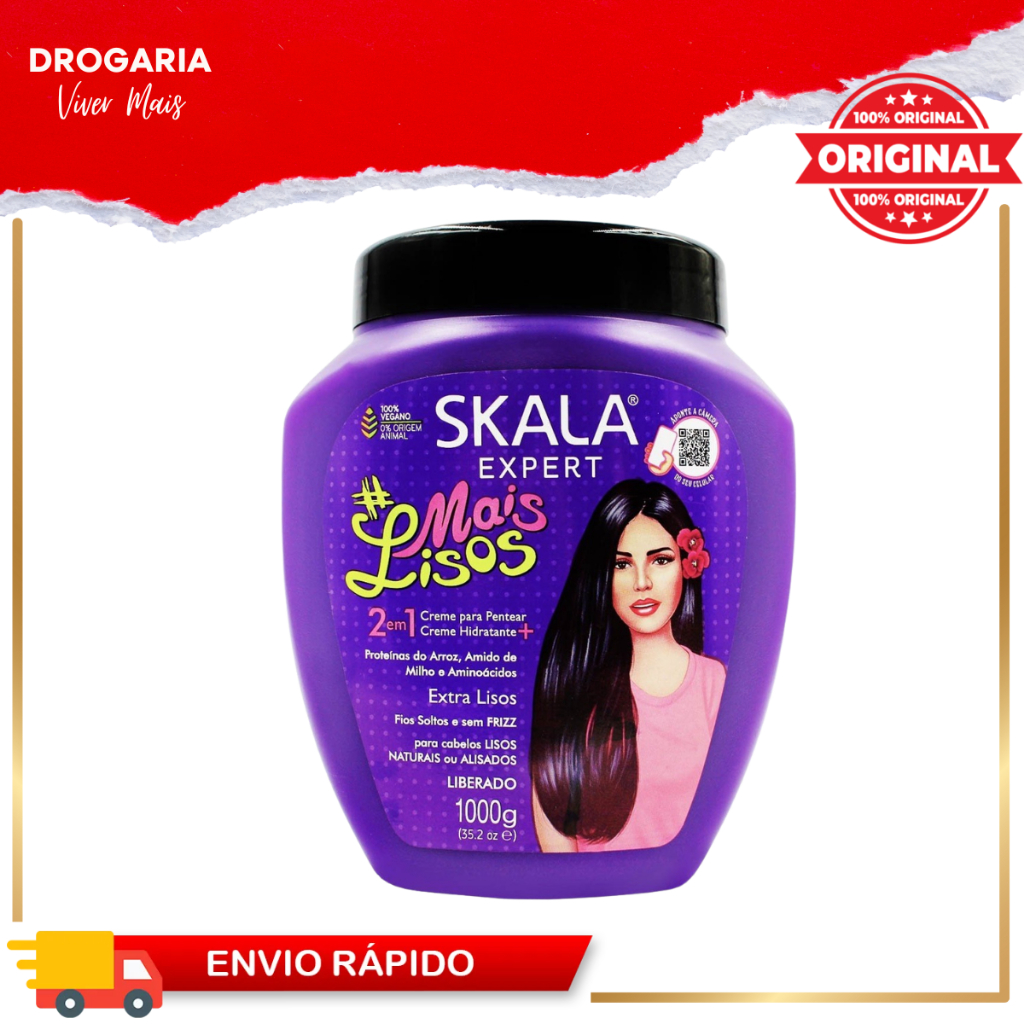 Creme Skala para Cabelo Liso: Onde Comprar | BuscaProdutos