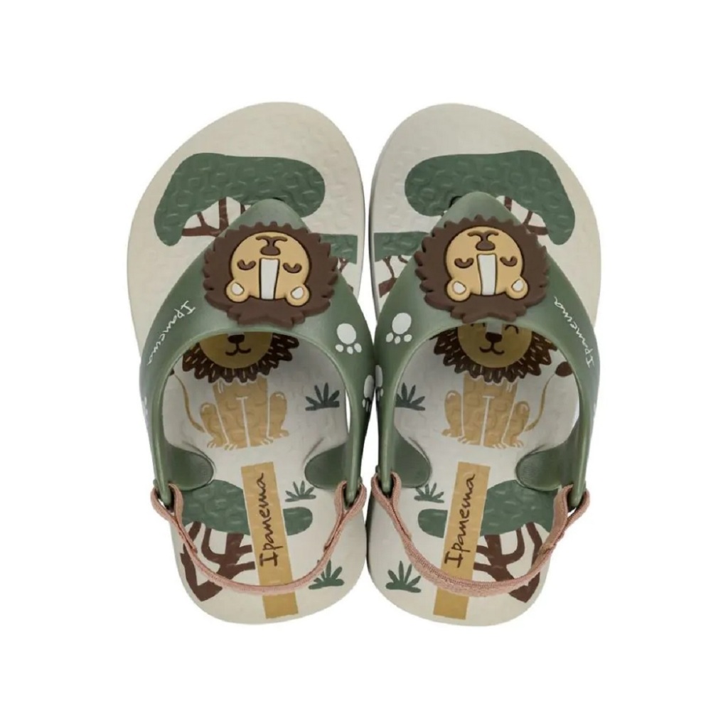 Chinelo Ipanema Bebê Com Elástico Sporty Baby