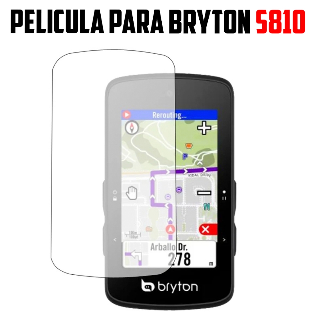 Película para Ciclocomputador gps Bryton S810 de Hidrogel Proteção de Tela
