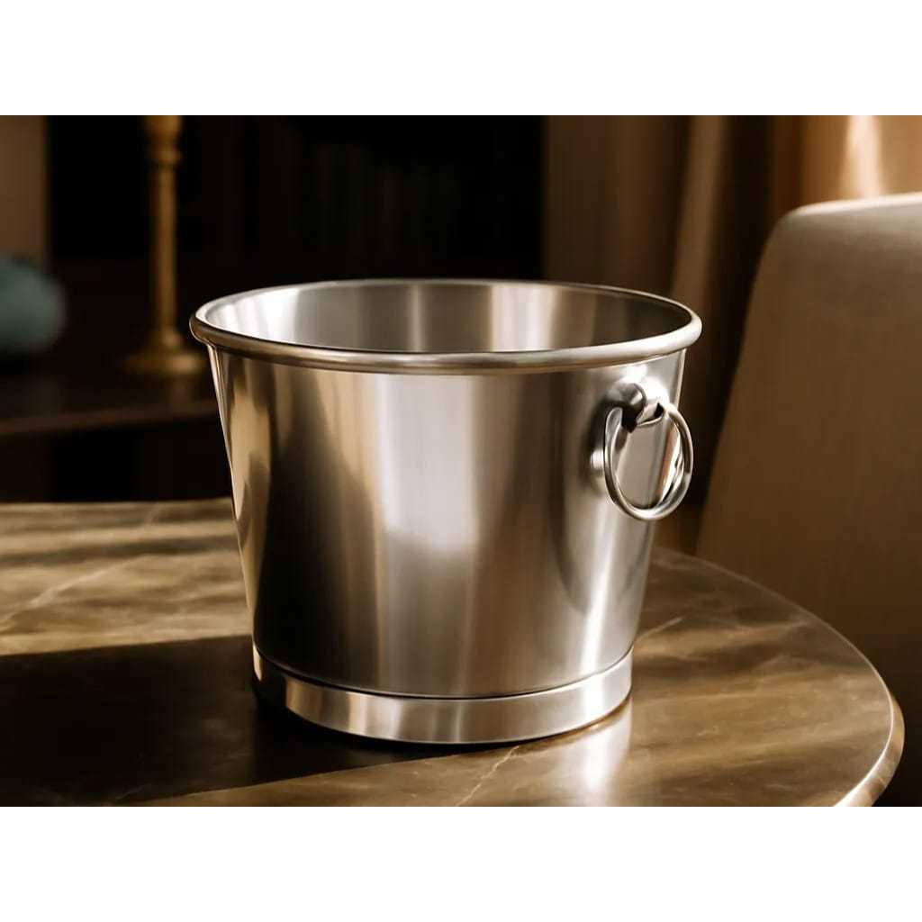 Balde De Gelo Aluminio Alça Argola 1 Litro Premium Unidade em Oferta na Shopee