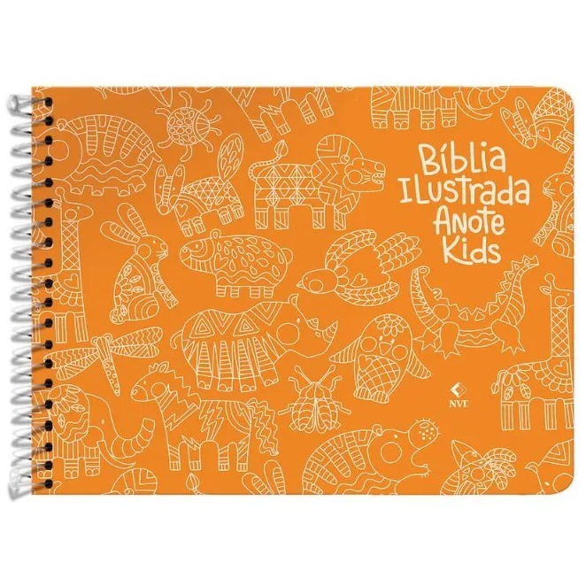 Bíblia Ilustrada Anote Kids - NVT - Arca de Noé
