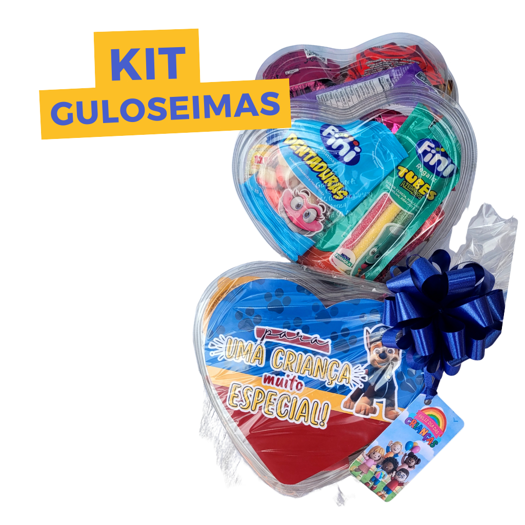 Cesta Presente Lembrancinha Infantil - Guloseimas Chocolate - Dia das Crianças Natal Aniversário em Oferta na Shopee