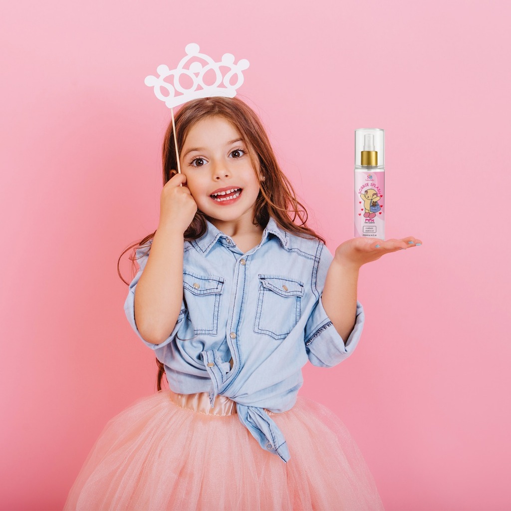 Sophia Bellar Body Splash Pink – Colônia Infantil 200ml | Cheirinho Doce e Suave