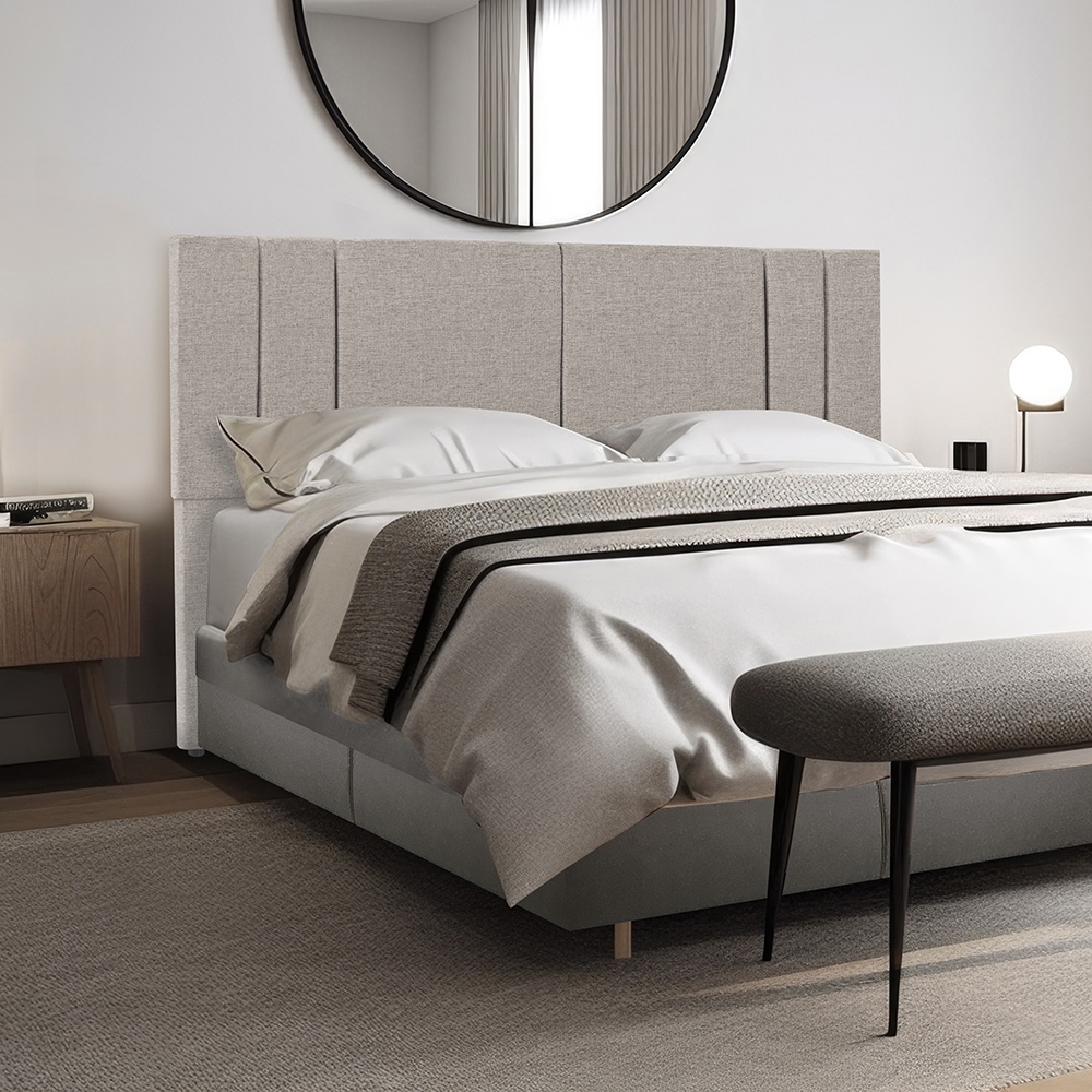 Cabeceira cama box com Pé  - Estofada - Vários Tamanhos TULIPA