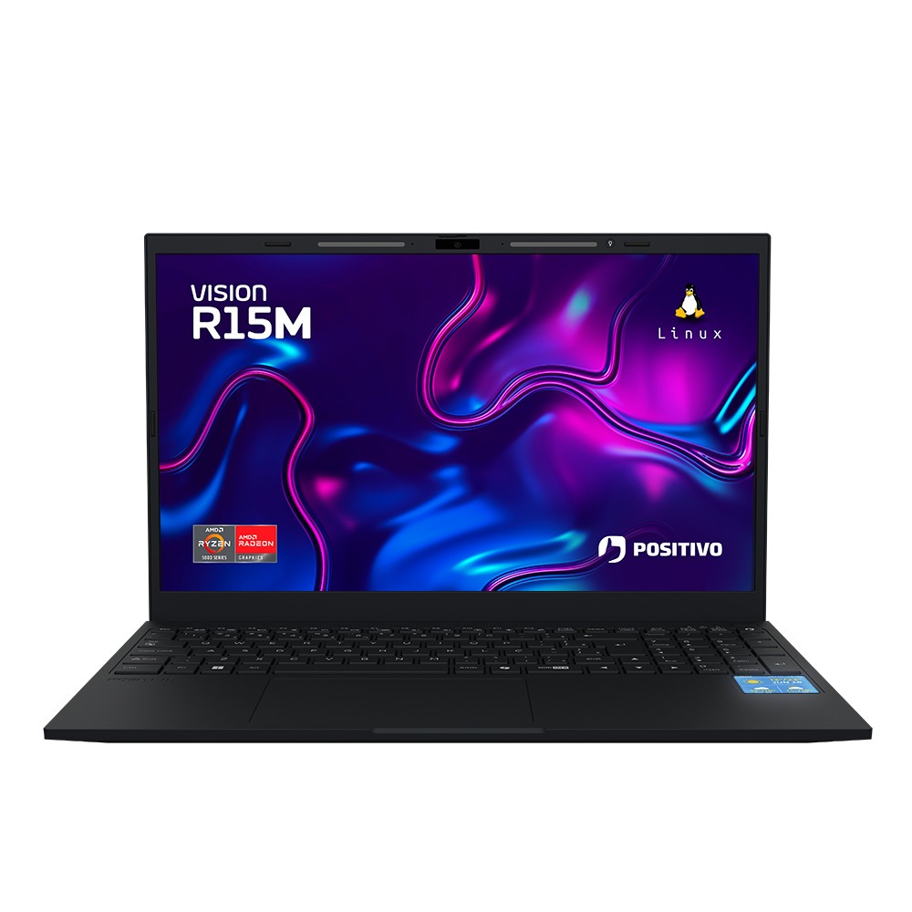 Notebook Positivo Vision Ryzen 5-5625U 8GB 256GB 15" Linux MiniTela - …