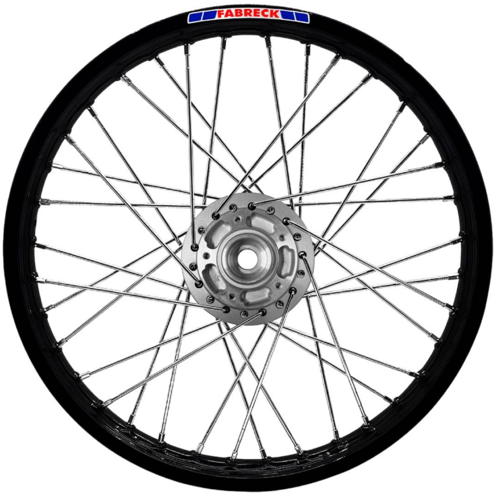Roda Dianteira Aro Ferro Preto Titan 150 Start Disco 4mm