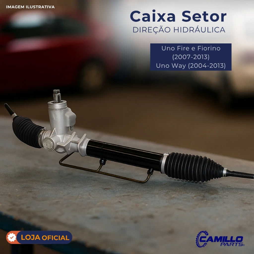 Caixa Setor De Direção Hidráulica Uno Way Fire Fiorino