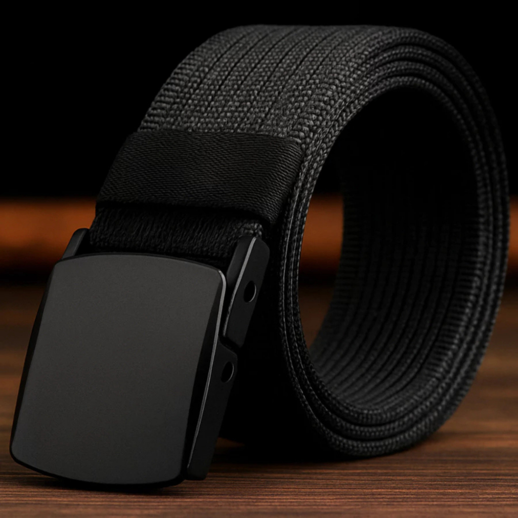 Cinto Militar Largo De Elástico Com Fivela Unissex Engate Rápido Resistente em Oferta na Shopee