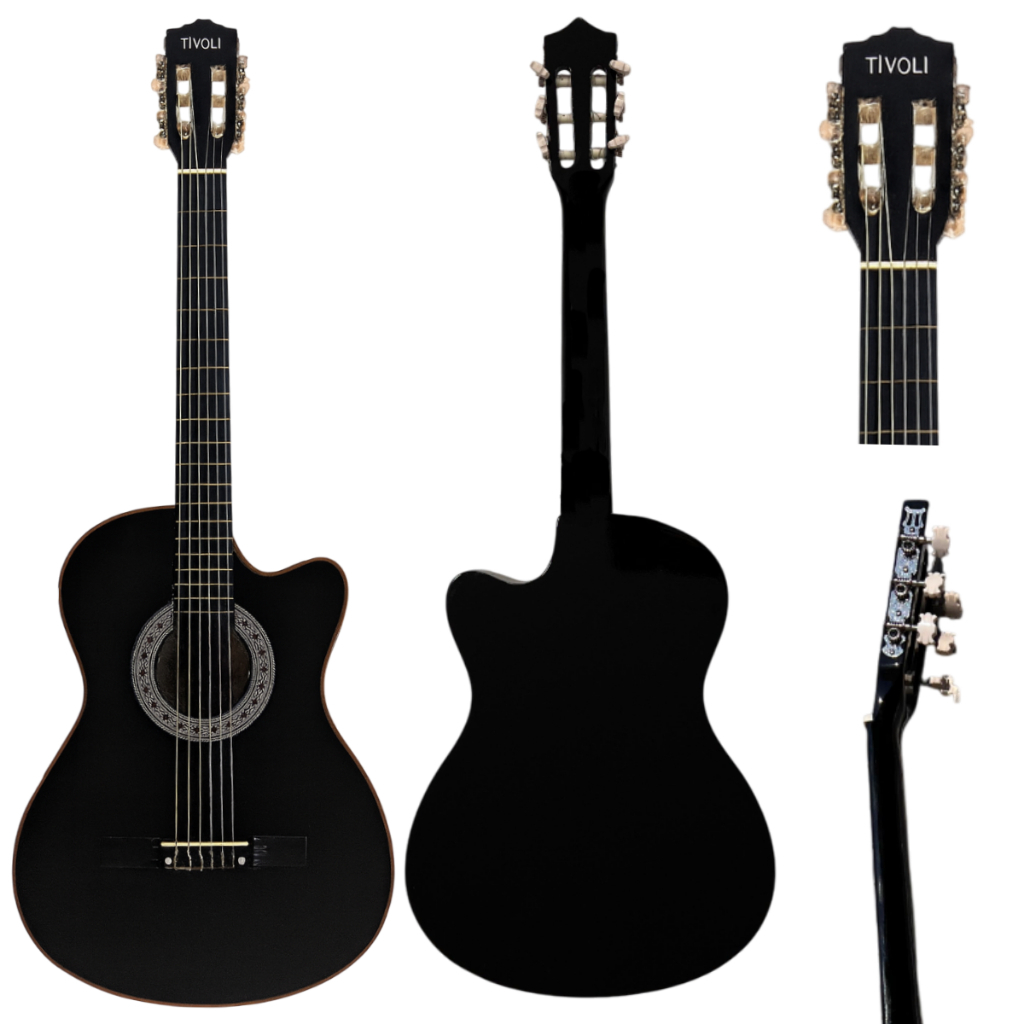 Violão Tivoli 38" Cutaway – Conforto e Qualidade para Iniciantes