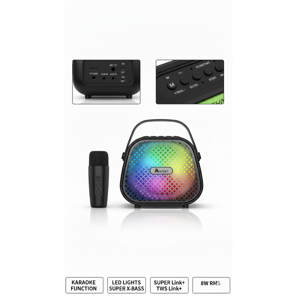 Asion Caixa de Som: Onde Comprar | BuscaProdutos