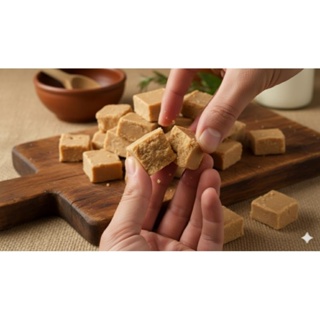 Doce de Leite Puro Caseiro em Pedaços 400g – feito Artesanalmente no tacho de cobre. em Oferta na Shopee