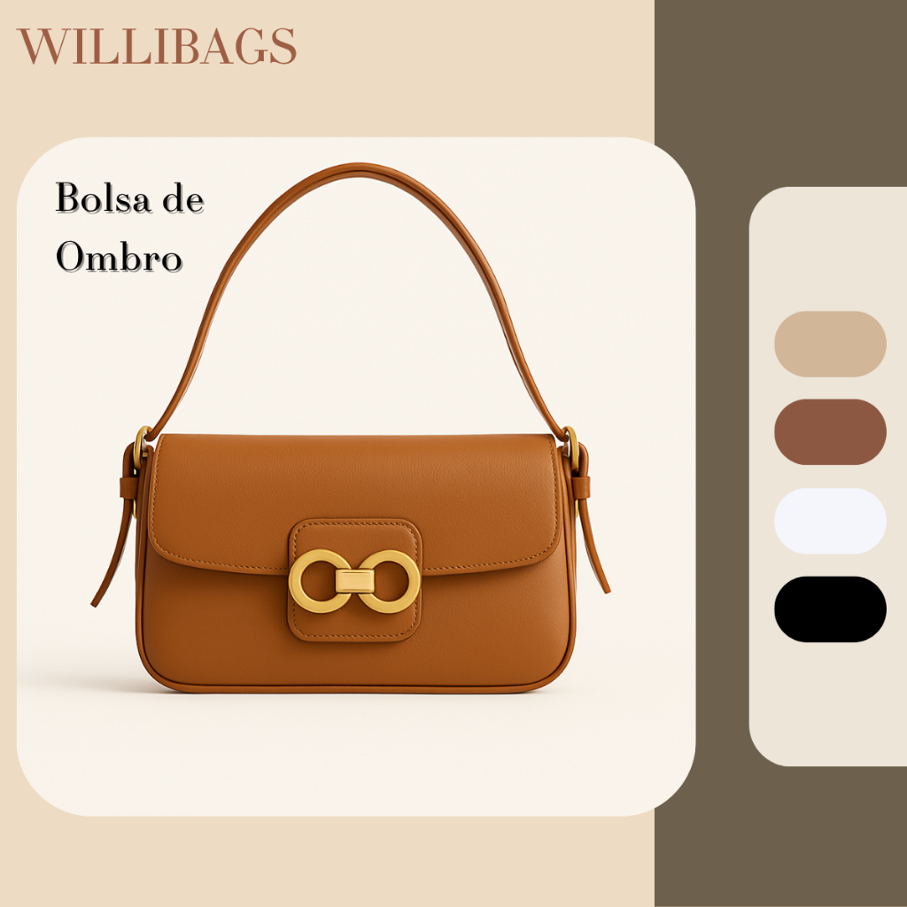 Bolsa Feminina De Ombro Pequena  Elegante Para Festas