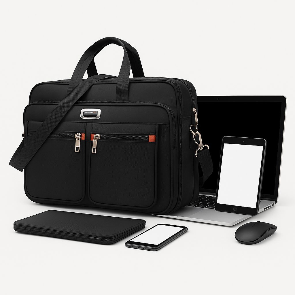 Bolsa Maleta Porta Notebook Pasta Executiva em Nylon com Alça em Oferta na Shopee