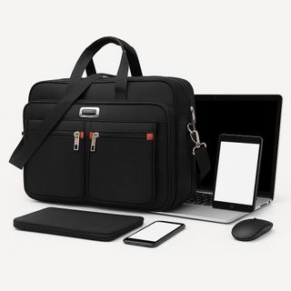 Bolsa Maleta Porta Notebook Pasta Executiva em Nylon com Alça