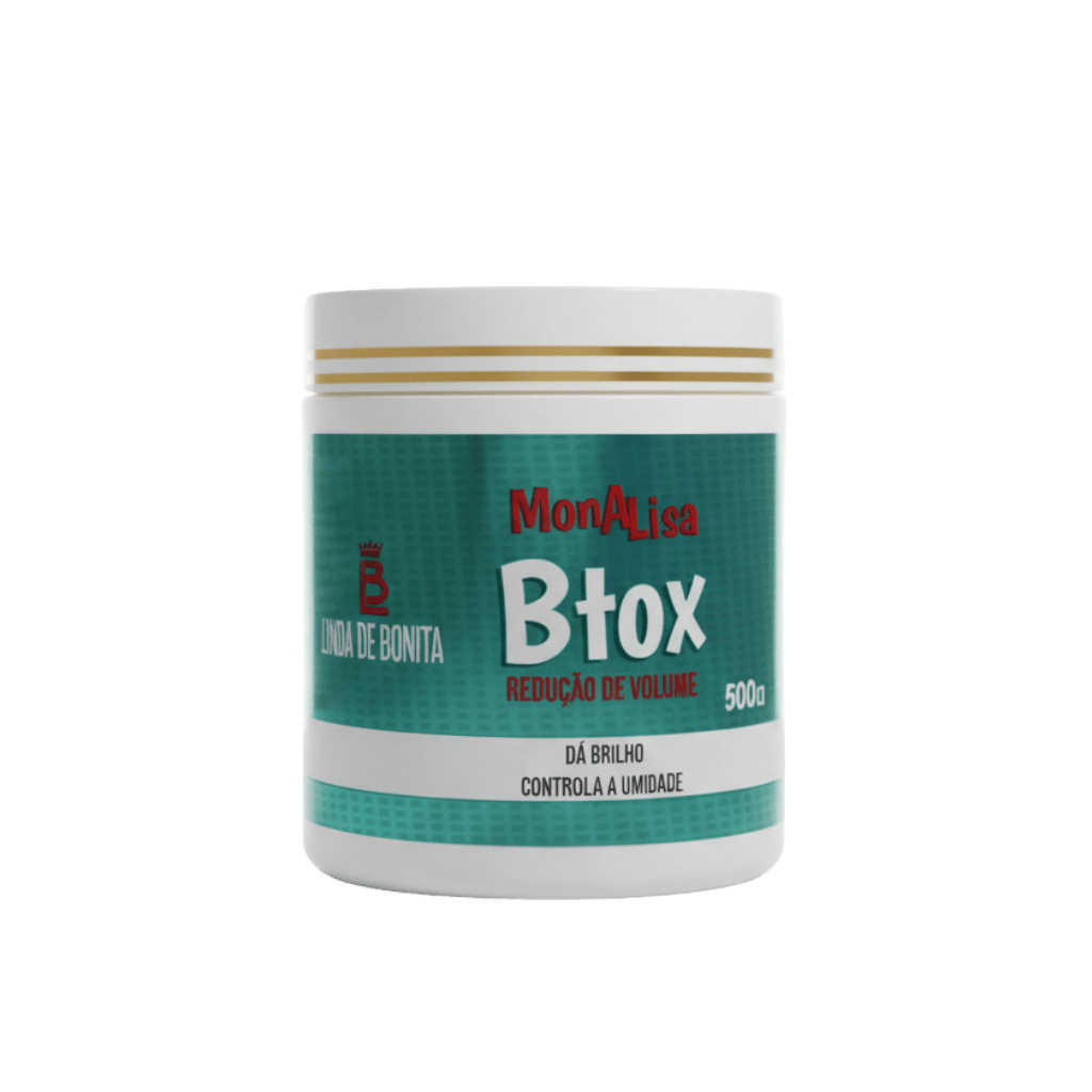 Redutor de Volume e Anti Frizz Botox White Monalisa Para Cabelos Linda de Bonita