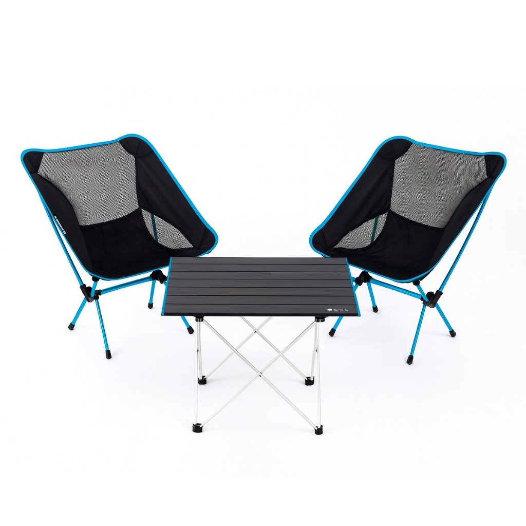 Kit Camping Bask 2 Cadeiras Sunset Mesa Dobrável Portáteis Ultraleves Compactos Resistentes Praia em Oferta na Shopee