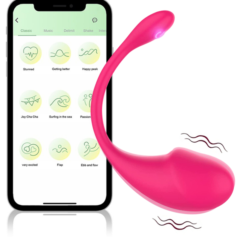 Vibrador Bluetooth Controle no celular a Distância via App 9 modos de vibração;Recarregável via usb TD-MUSICA em Oferta na Shopee