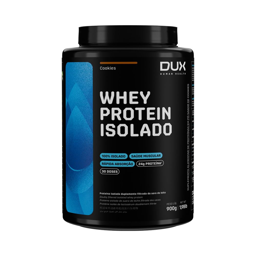 Whey Protein Isolado 900g Dux Nutrition em Oferta na Shopee