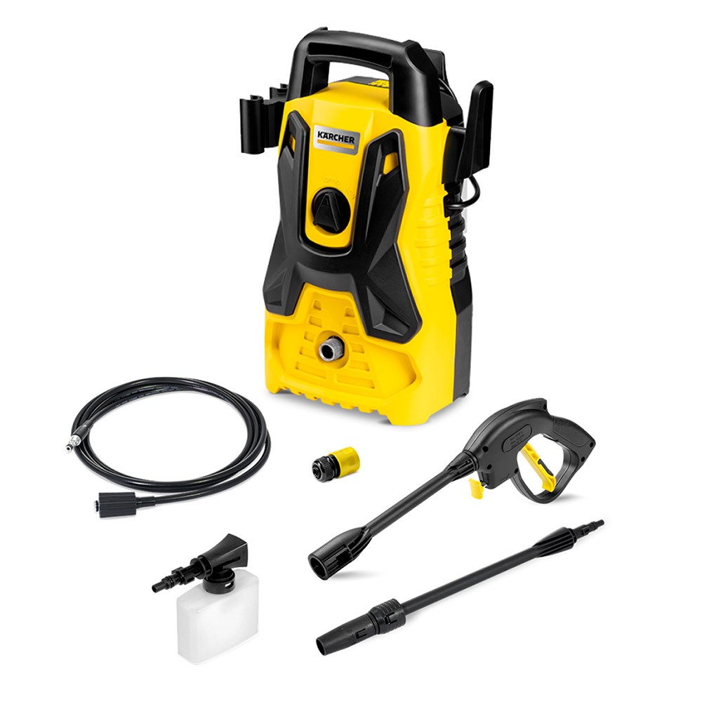 Lavadora de Alta Pressão 1500 Lb Portátil Karcher 220V em Oferta na Shopee