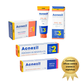 Acnezil: Kit Completo para Pele Oleosa em Oferta na Shopee