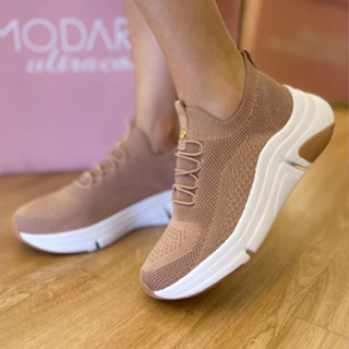 Tenis Meia Modare Knit Original Feminino Calce Facil Fascite Esporao Ortopedico Produto Novo 2025 em Oferta na Shopee