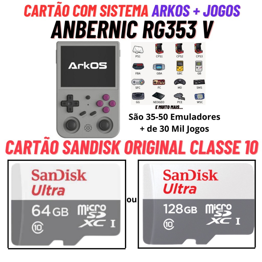 Anbernic Rg353p: Onde Comprar | BuscaProdutos