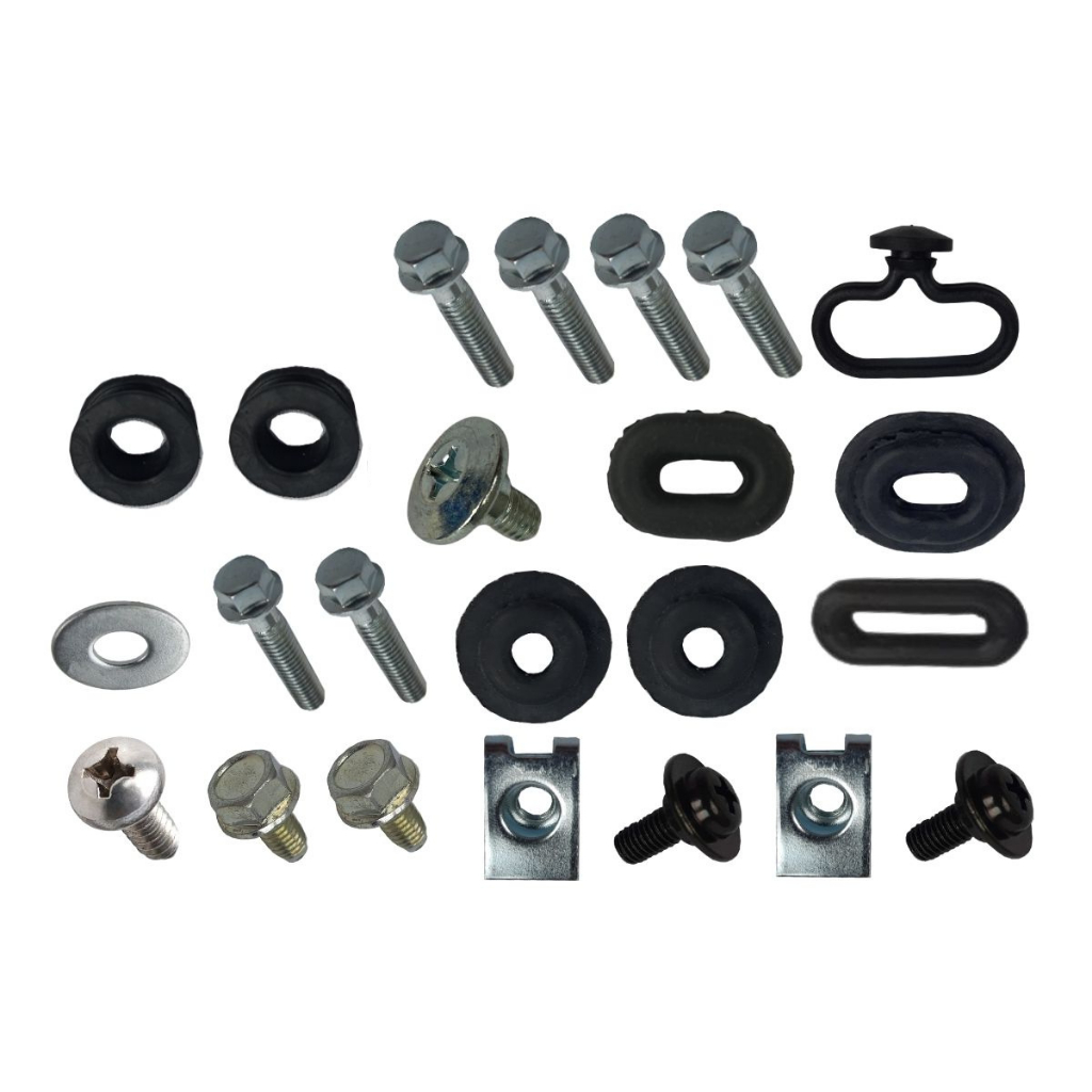 Kit Parafusos Borrachas Coxins Fixação Carenagem CG 125 Titan Fan 2000 2001 2002 2003 2004 até 2008 em Oferta na Shopee