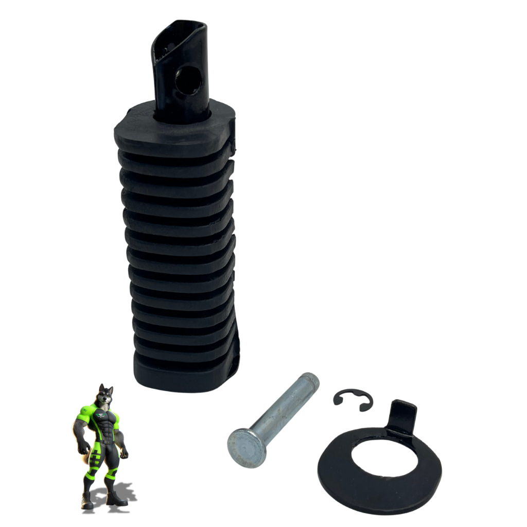 Pedaleira Traseira  Direita Nxr Bros Xr 250 Tornado Xre 300 Falcon (UNITARIO) em Oferta na Shopee