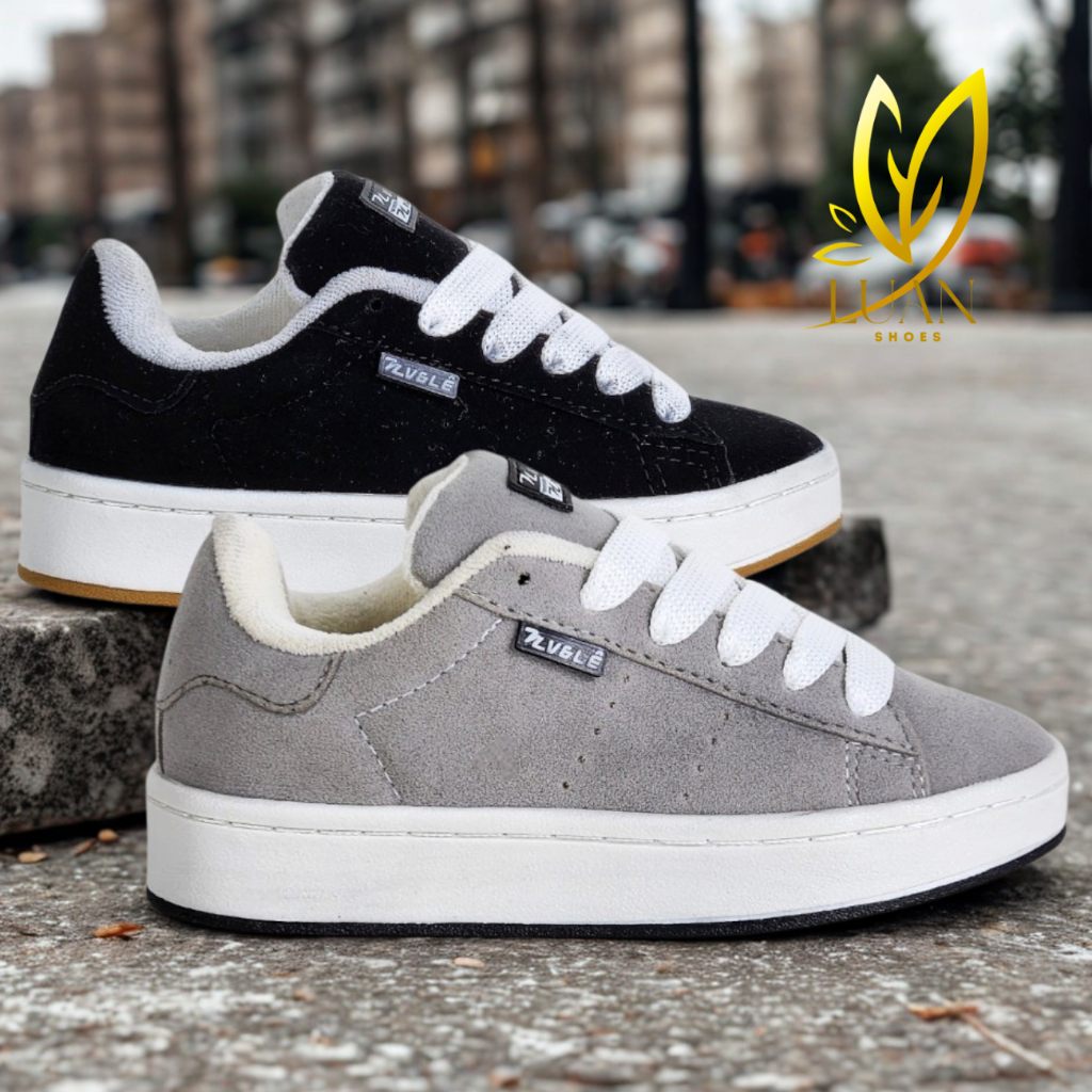 TENIS CASUAL INFANTIL UNISSEX COSTURADO CAMURÇA em Oferta na Shopee