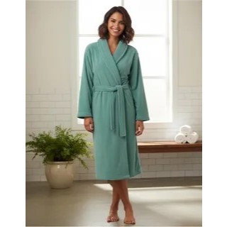 Roupão Adulto banho  Unissex Microfibra Cores Macio