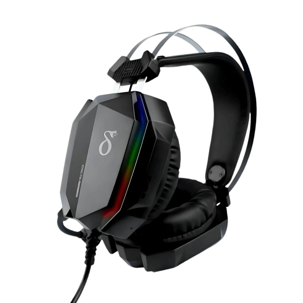 Fone Headset Gamer Rgb Pro Iluminação Led, Microfone Ajustável, Ideal para Jogos Online