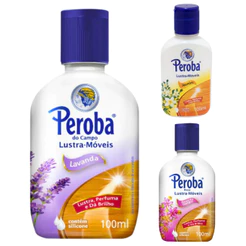 Lustra Móveis 100ml Conserva e Renova Portas Janelas Inox Pisos e Móveis Peroba
