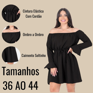 Vestido Feminino Rodado Crepinho Leve Soltinho Conforto e Elegância Tamanhos PMG