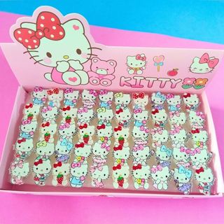 Anel Infantil Hello Kitty com Led / Turma Sanrio / Dia das Crianças / Modelos Sortidos