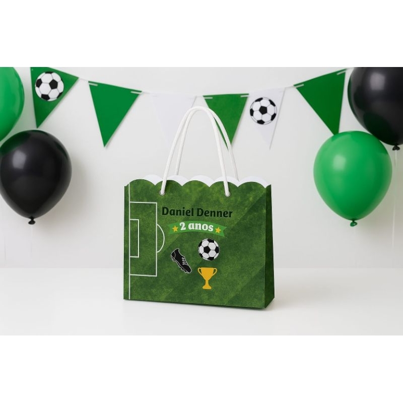 Sacolinhas personalizadas Futebol- Sacolinhas personalizadas Futebol lembrancinhas-Fazemos todos os temas-Brindes
