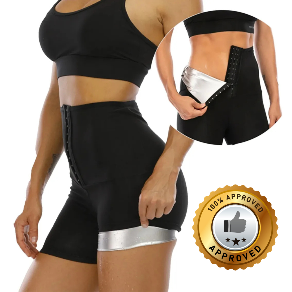 Shorts Cinta Legging Modelador Perder Peso Emagrecer Queima Gordura Secar Academia Esporte