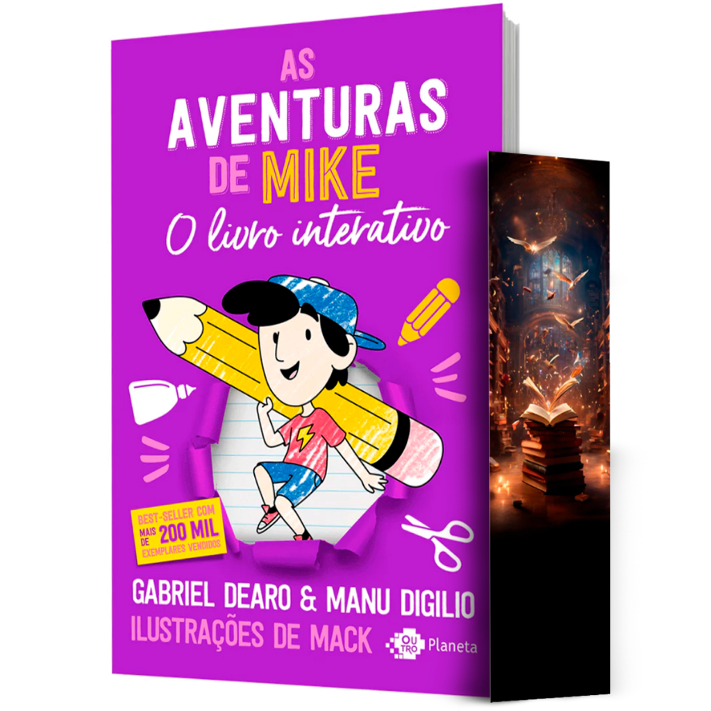 As Aventuras de Mike Livro Interativo