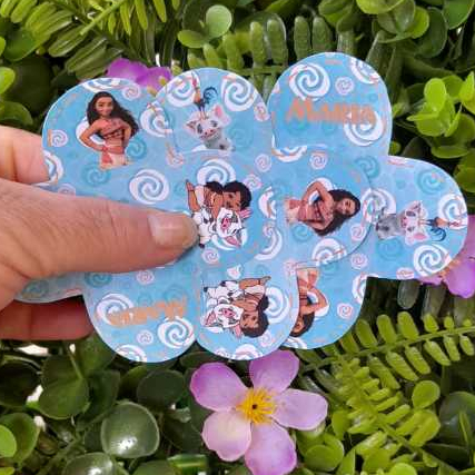 Forminha para Doce e Brigadeiro Moana - Forminhas Personalizadas para Festa Aniversário Menina