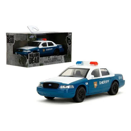 Mini The Walking Dead Ford Crown Victoria Rick Grimes 1:32