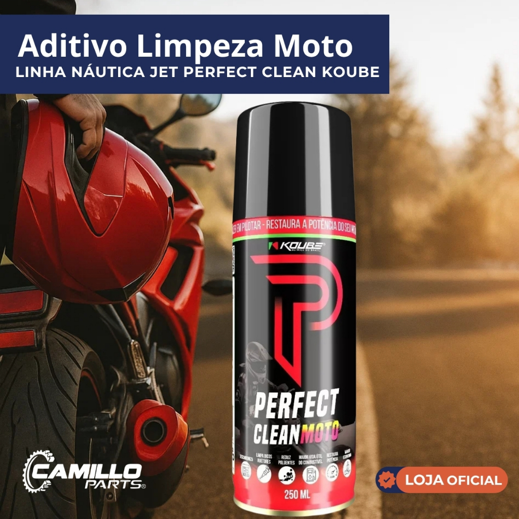 Perfect Clean Koube 250ml Moto E Náutica Limpeza Completa