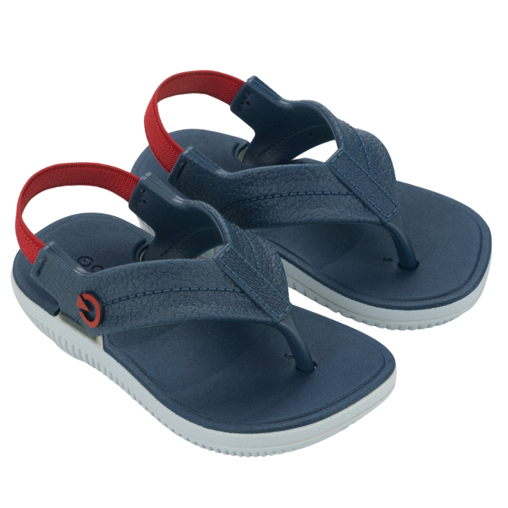 Chinelo Infantil Sandália Cartago Aspen Dedo com Elástico Papete Antiderrapante