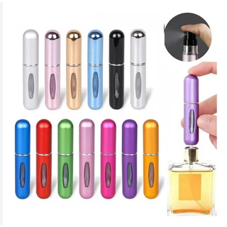 Porta Perfume Mini Frasco Spray Recarregável Portátil Bolso  Viagem 5ml em Oferta na Shopee