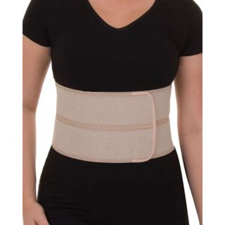 Cinta Faixa Abdominal Elástica 2 Gomos Painéis P M G em Oferta na Shopee